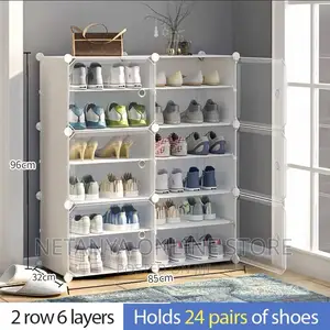 New DIY Plastic Shoes Rack