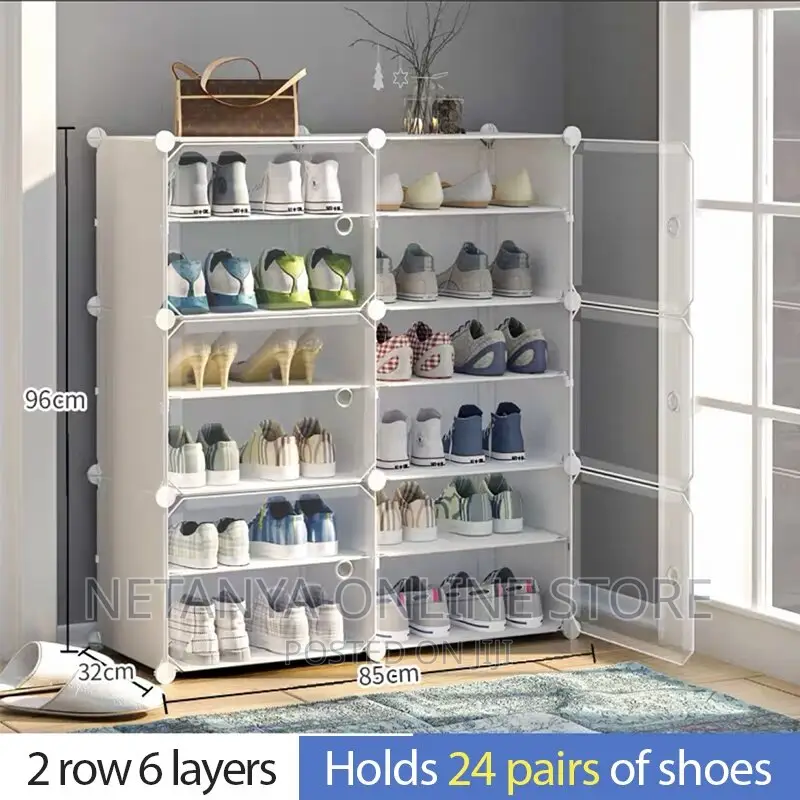 New DIY Plastic Shoes Rack