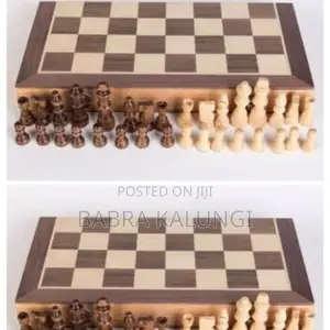Portable Wooden Chess