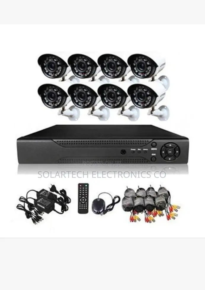 8 Channel Camera Kit HIK