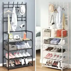 Shoe Rack and Hat Rack