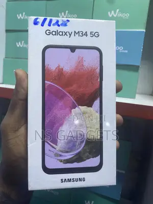 New Samsung Galaxy M34 5G 128 GB Black