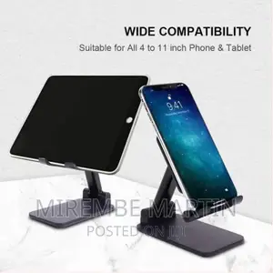 Phone Stand for Desk, Foldable Portable Cell Phone Holder