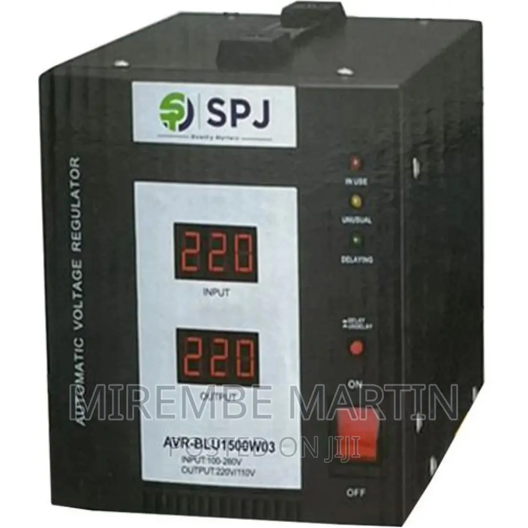SPJ AVR-BLU1500W03 Automatic Voltage Regulator