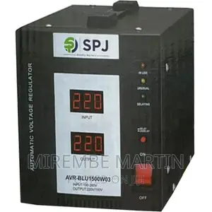 SPJ AVR-BLU1500W03 Automatic Voltage Regulator