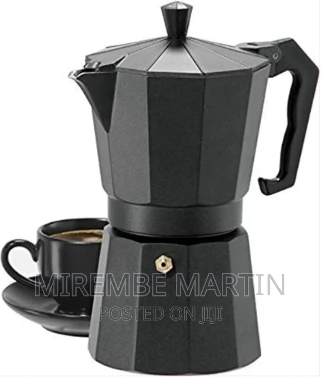 Stovetop Cafe Espresso Maker 6 Cup Moka Pot Coffee Maker