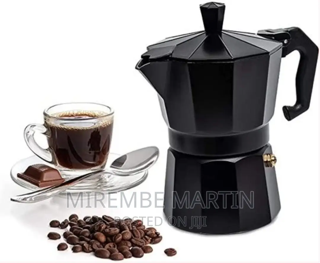 Stovetop Cafe Espresso Maker 6 Cup Moka Pot Coffee Maker