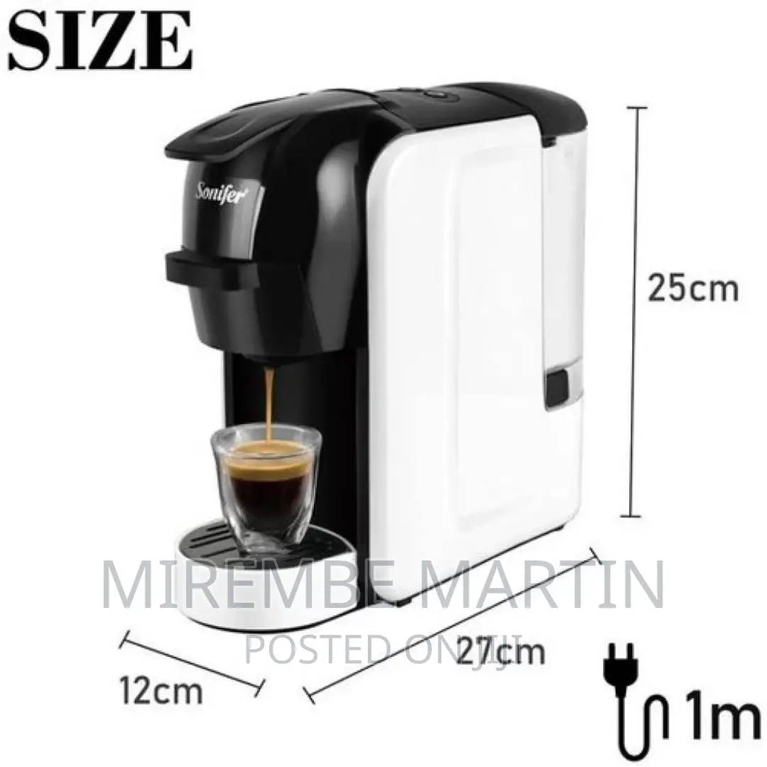 3 in 1 Capsule Espresso Coffee Machine