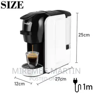 3 in 1 Capsule Espresso Coffee Machine