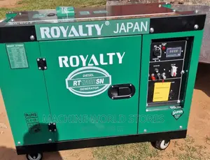 Silent Diesel Generator 9.3kva (9300 Watts) Royalty Japan
