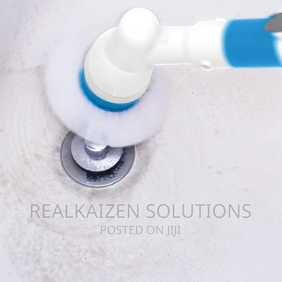HURRICANE Rechargeable Extendable Tile | Sink Spin Scrubber