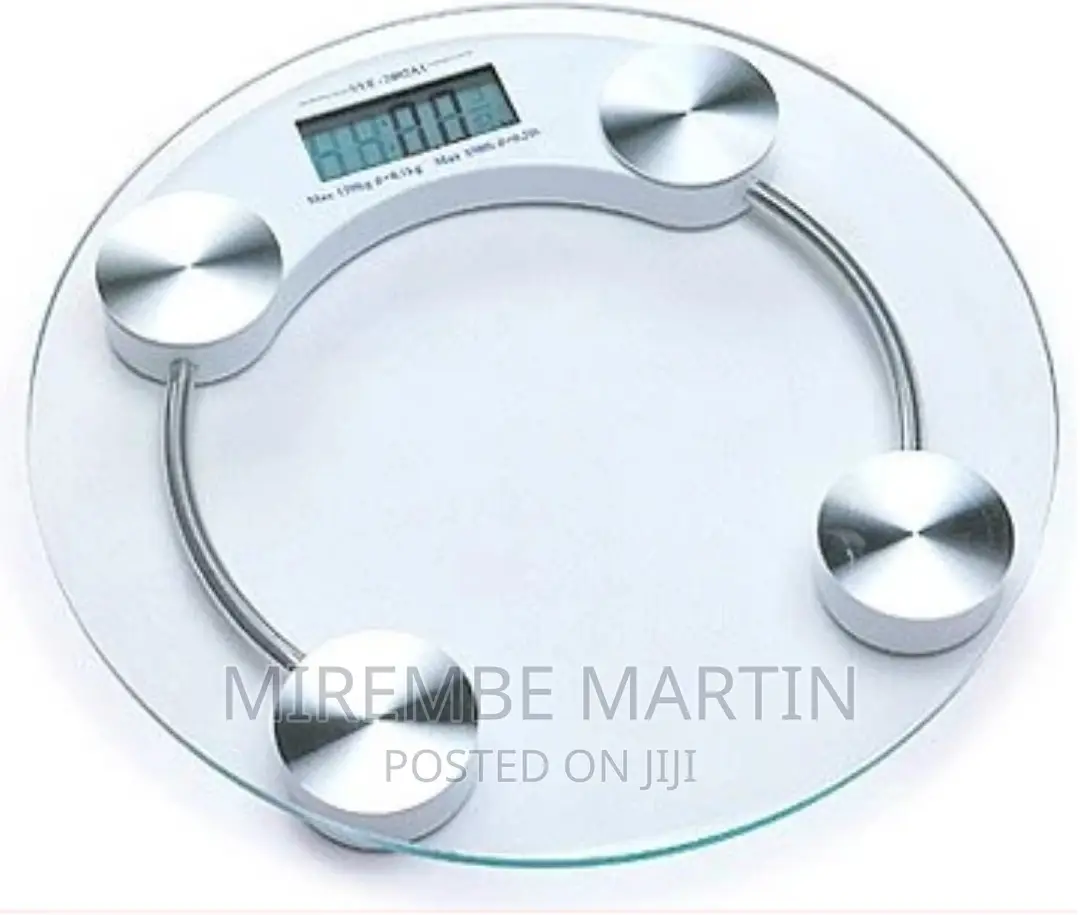 Portable Digital Weighing Scale, Transparent