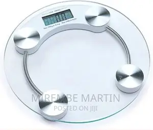 Portable Digital Weighing Scale, Transparent