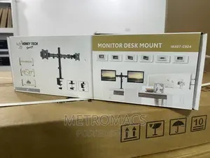 Home Tech Dual Monitor Desk Mount