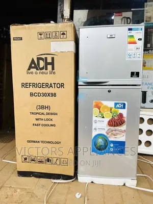 ADH 138L Double Door Refrigerator