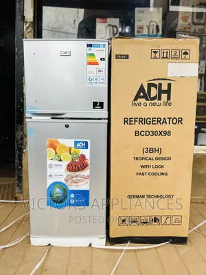 Brand New ADH 138L Double Door Refrigerator