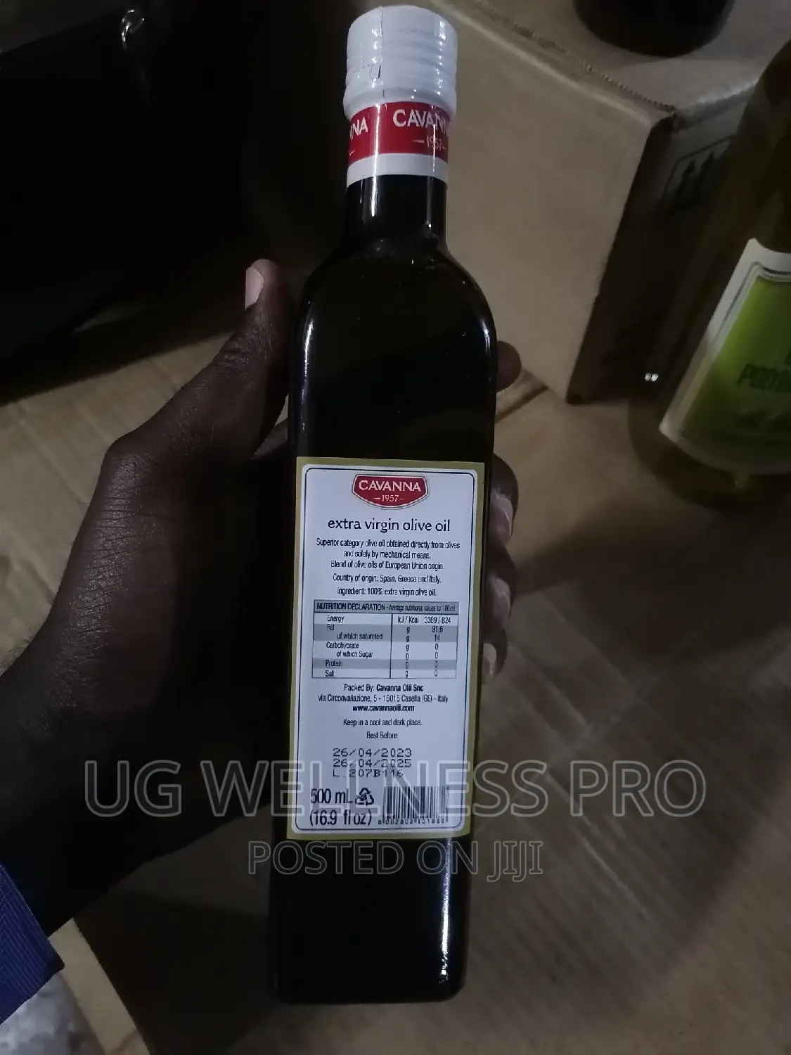 Cavanna Extra Virgin Olive Oil 500ml