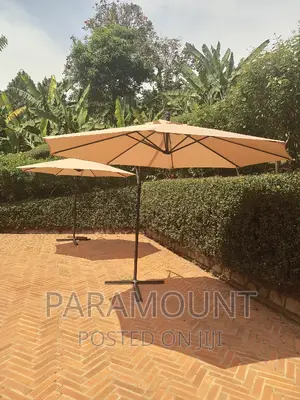 Khaki Beige Umbrella (3m Wide)