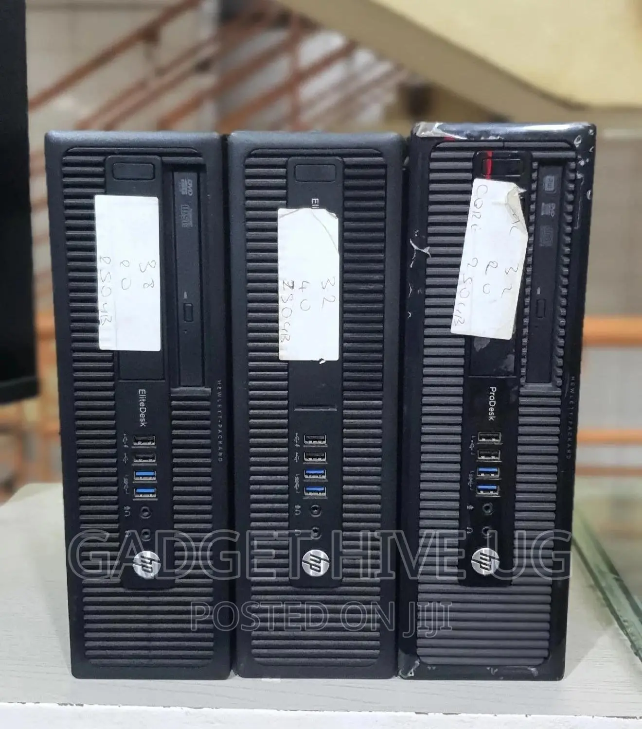 Desktop Computer HP EliteDesk 800 2GB Intel Core 2 Duo HDD 250GB