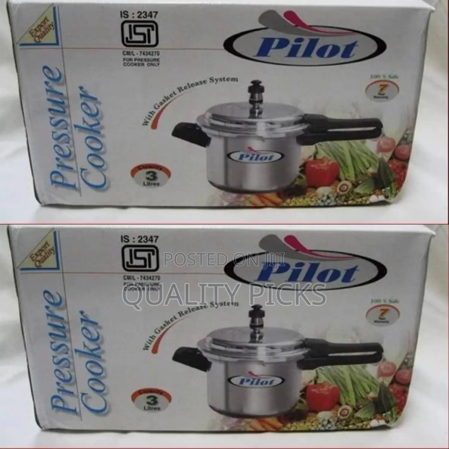 Brand Pilot Pressure Cooker