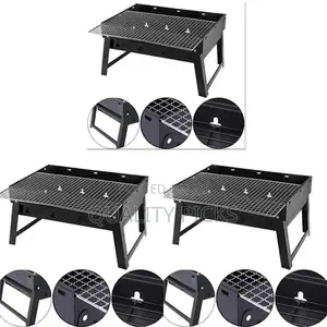 Black Foldable BBQ Grill