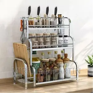 3 Tier Spice Rack Organizer Spice Jars Bottle Stand Holder