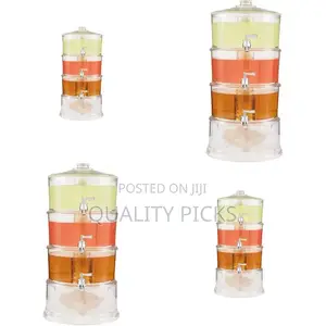 Glass Juice Dispenser Jar