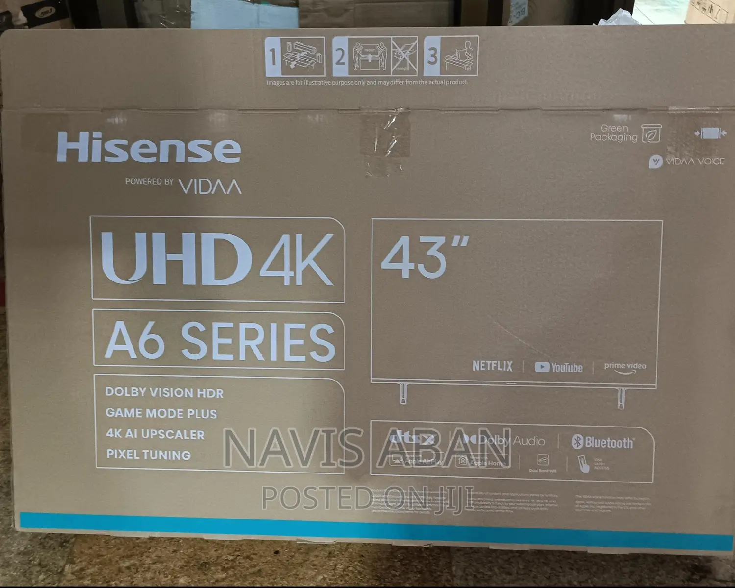 Hisense 43 Inches Smart Tv