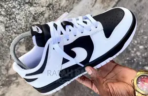 Original Unisex Nike Dunk Low Black White Sneaker