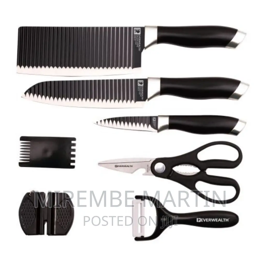 Lightbox
7 Pieces of Kitchen Non-Stick Coating Knife Set