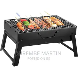 Folding Portable Outdoor Barbeque Charcoal BBQ Grill Oven