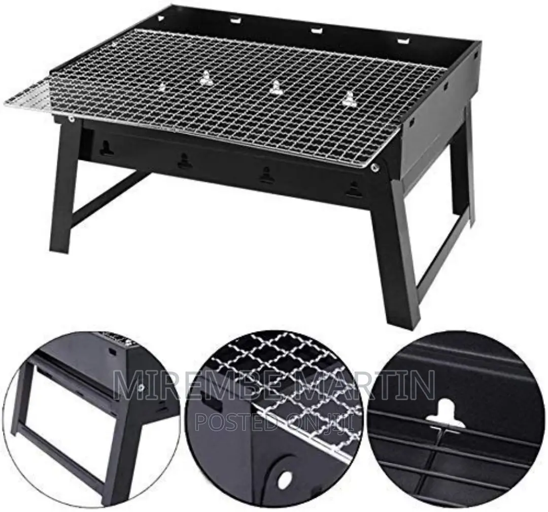 Folding Portable Outdoor Barbeque Charcoal BBQ Grill Oven