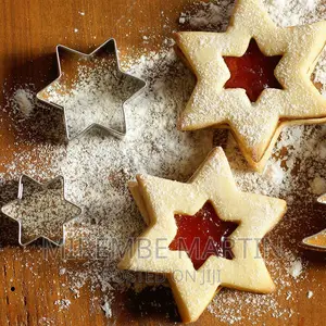 12 Stainless Steel Christmas Cookie Cutters