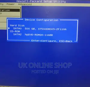 Desktop Computer HP 4GB Intel Core I3 HDD 500GB