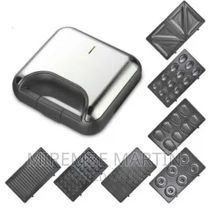DSP 7 In1 Waffle Donut Sandwich Maker