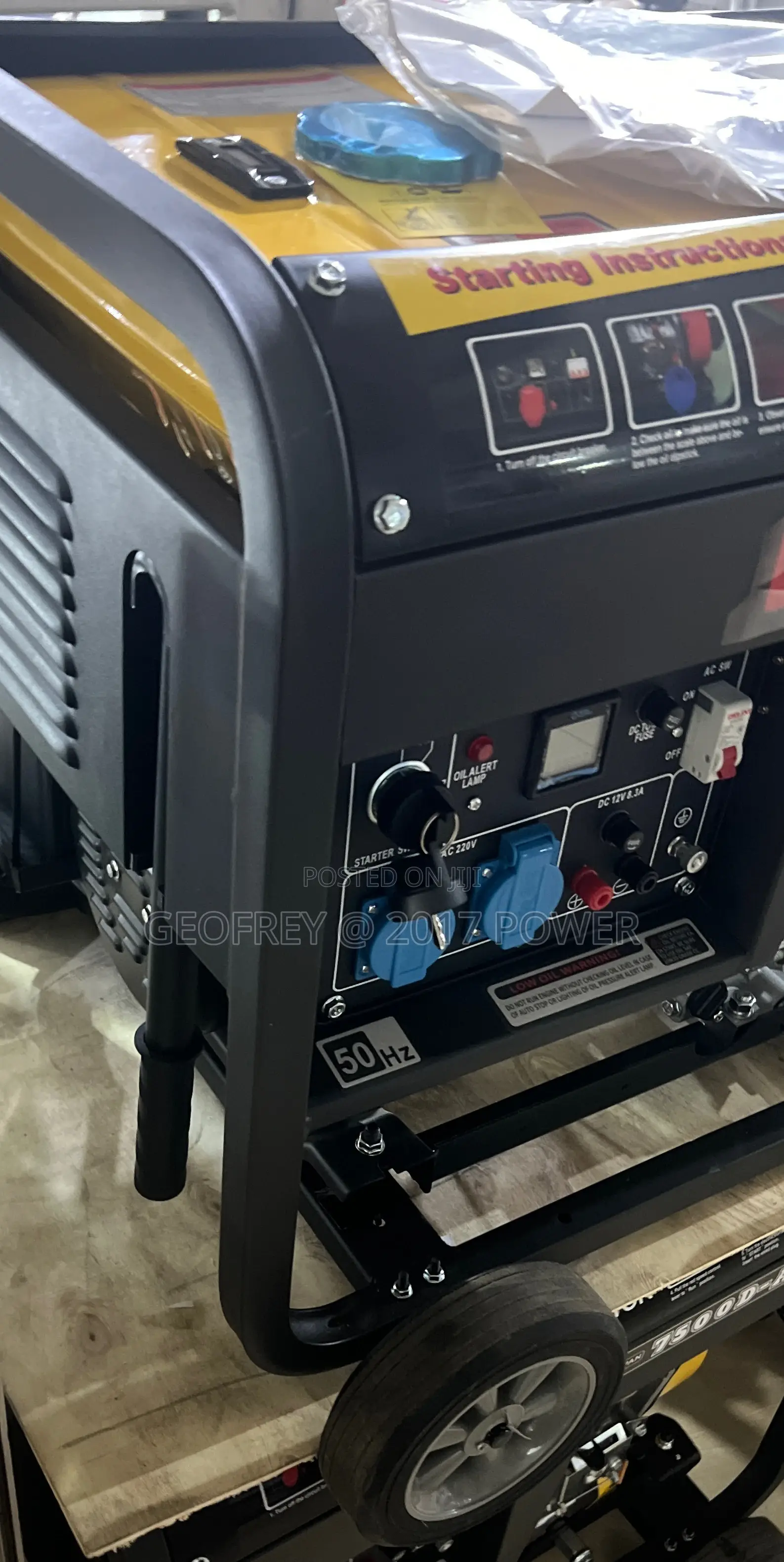 Kipor Open Diesel Generator 8kva