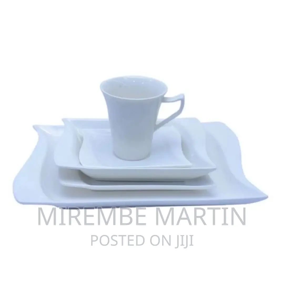 30pcs Ceramic Dinner Set -White