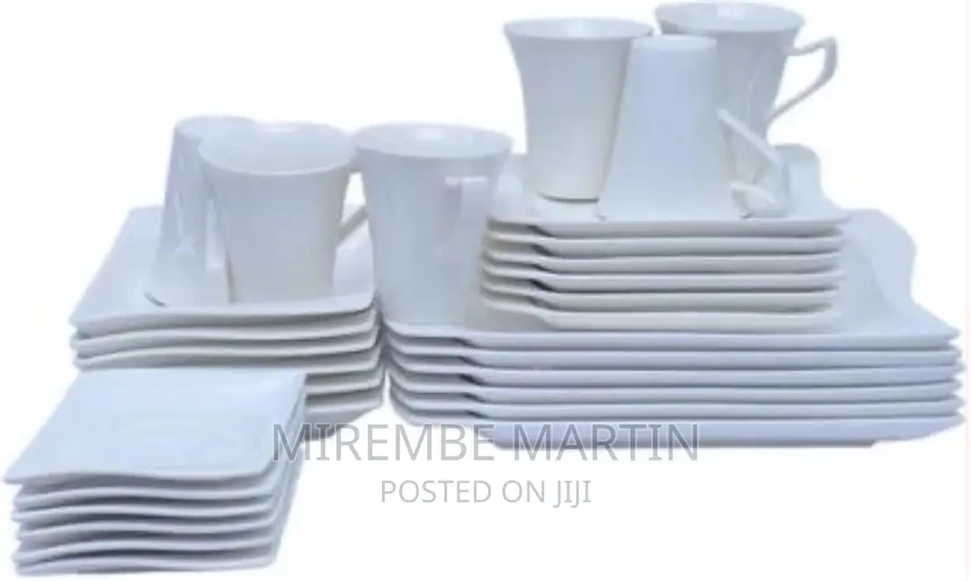 30pcs Ceramic Dinner Set -White