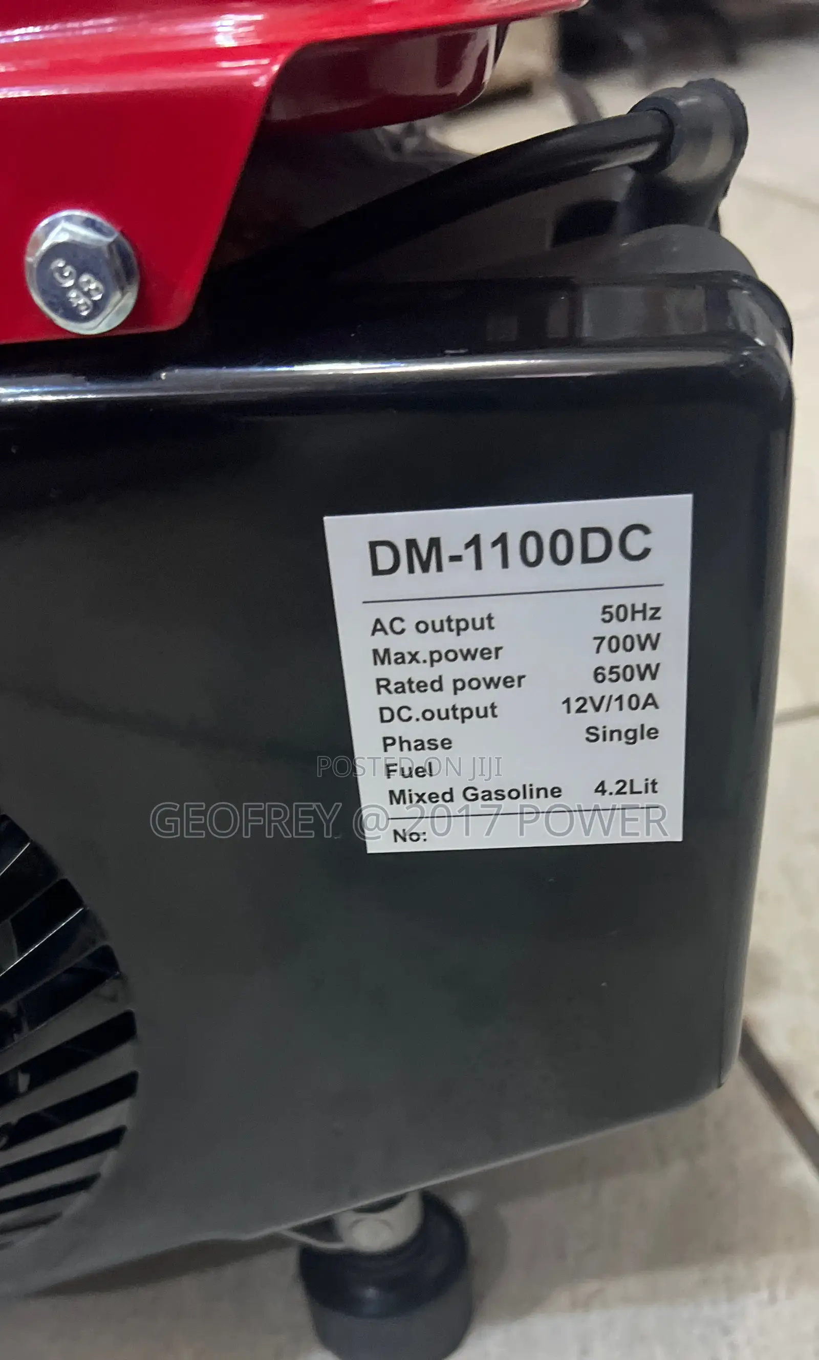 Honda 750 Watts Petrol Generator
