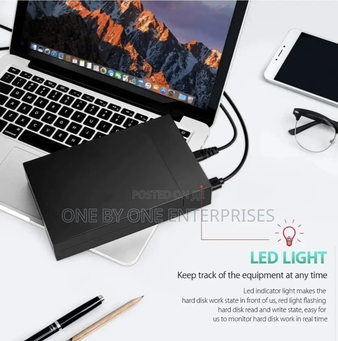 3.5/ 2.5 Inch SATA SSD HDD 3.0 Hard Drive Case 10T Above