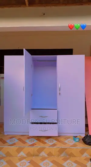 Wardrobe in White Color Call