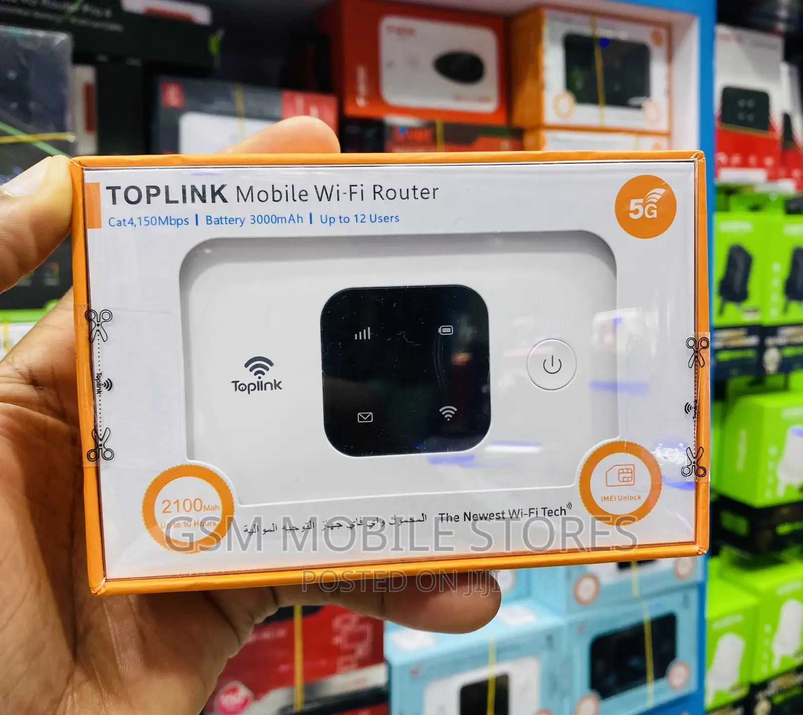 New Toplink HW55 4G LTE Mobile Wifi Unlocked