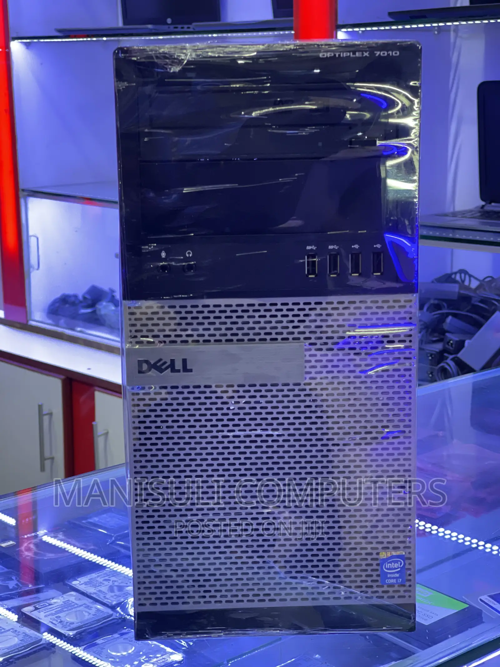 Desktop Computer Dell OptiPlex 7010 8GB Intel Core I7 HDD 500GB