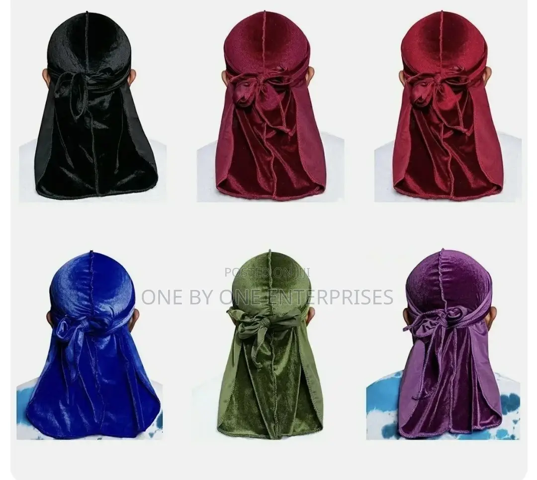 Unisex Velvet Durag Quality Hat