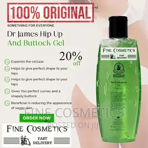DR JAMES HIP UP GEL Buttock Enlargement Curvy Figure Shaping