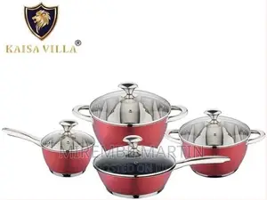 4 PCS Stainless Steel Cookware Set With Lid Cooking Pots