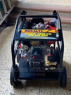 Diesel High Pressure Washer 370bar (4900psi) Royalty Japan