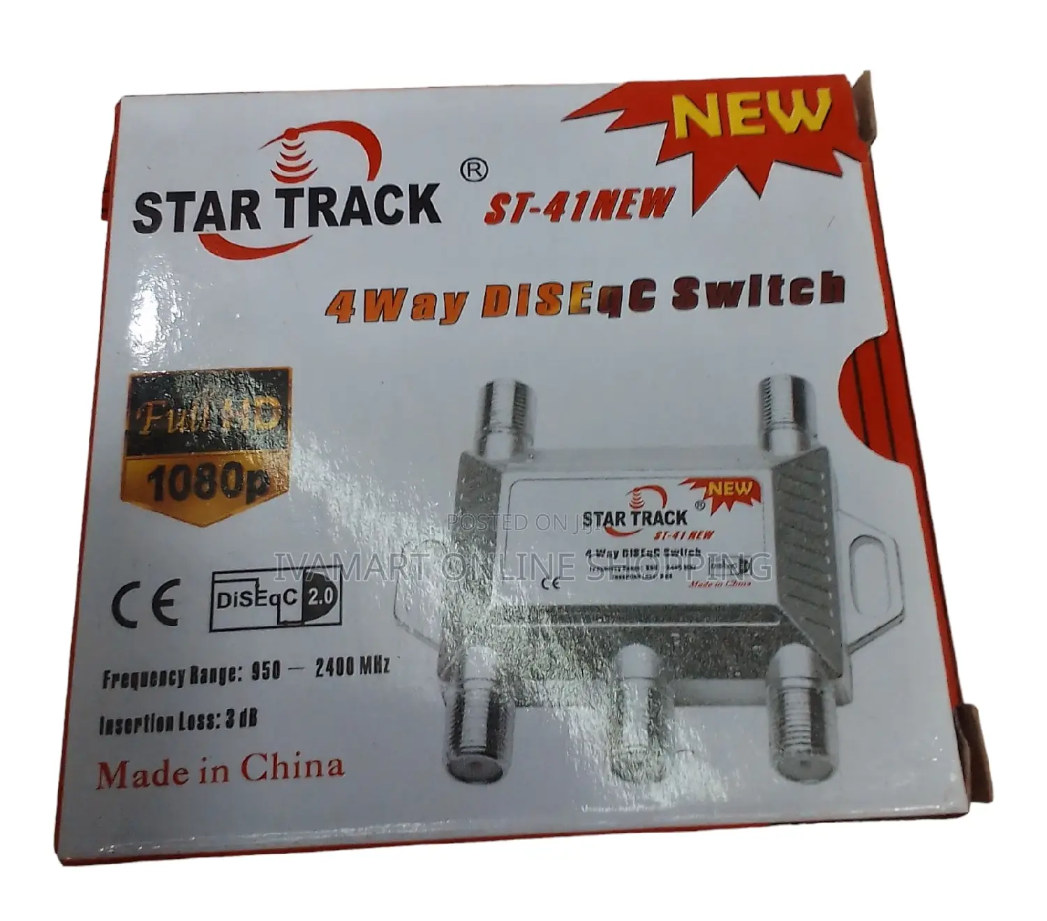 4-Way Diseqc Switch - Different Brands