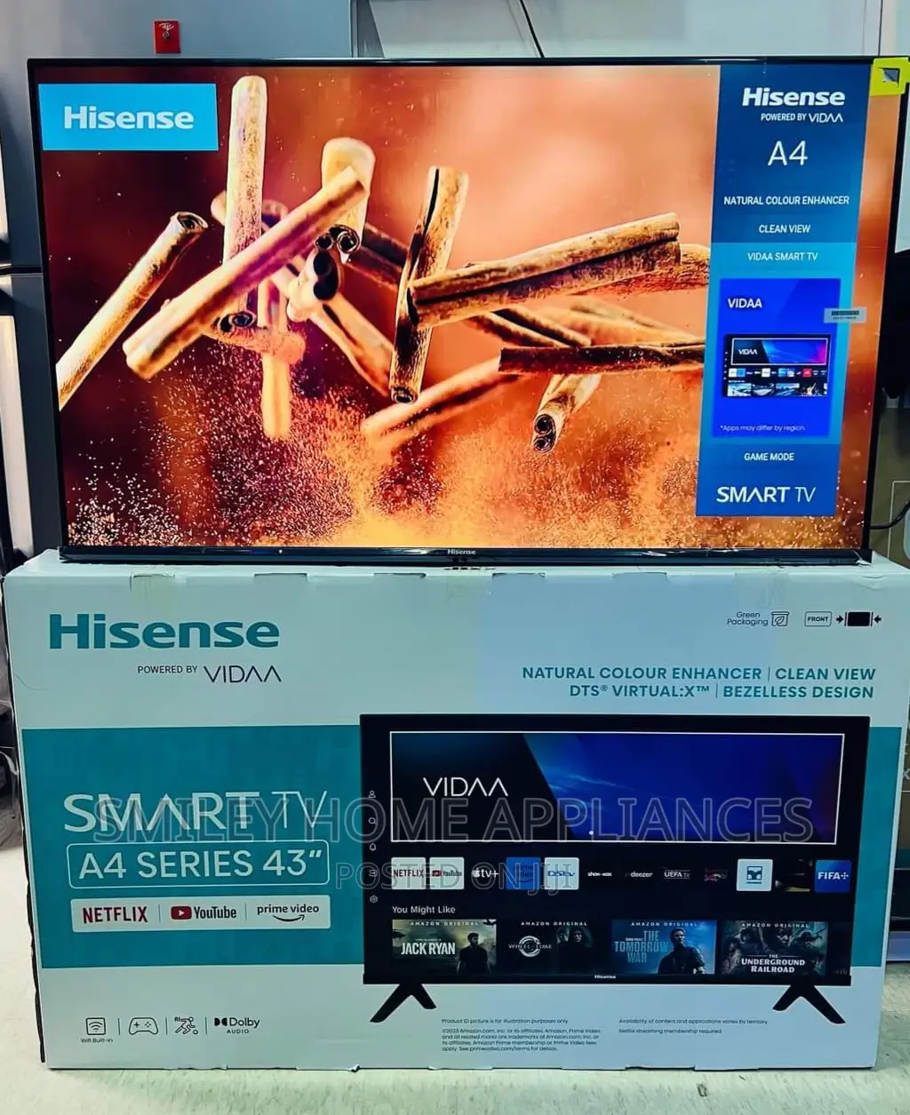 Hisense 43 A4series Smart Tv