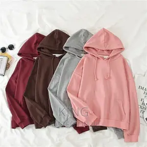 Hoodie Plain Colours